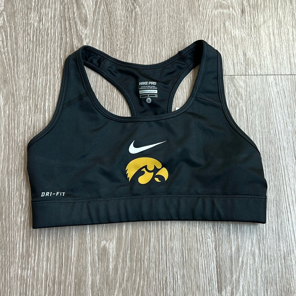 Nike Iowa Hawkeye Sports Bra